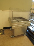 36X36 S/STEEL ICE-DOWN TABLE