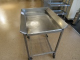 S/STEEL FRYER LANDING CART