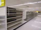 STREETER GONDOLA SHELVING 84IN TALL 20/20, 22/22 - 73FT W/4FT END CAPS - SOLD BY THE FOOT
