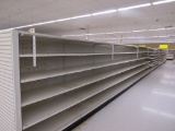 STREETER GONDOLA SHELVING 72IN TALL 20/20 - 73FT W/4FT END CAP - SOLD BY THE FOOT