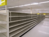 STREETER GONDOLA SHELVING 72IN TALL 20/20 - 72FT W/4FT END CAPS - SOLD BY THE FOOT