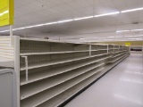 STREETER GONDOLA SHELVING 72IN TALL 20/20 - 80FT W/4FT END CAPS - SOLD BY THE FOOT
