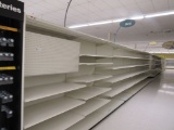 2020 LOZIER GONDOLA SHELVING 84IN TALL 22/22 - 84FT W/4FT END CAP - SOLD BY THE FOOT