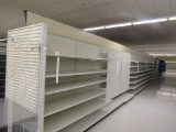 2020 LOZIER GONDOLA SHELVING 84IN TALL 19/19 - 68FT W/4FT END CAP - SOLD BY THE FOOT