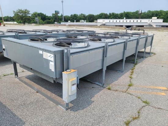 BOHN Heatcraft 10-Fan Rooftop Condenser Unit