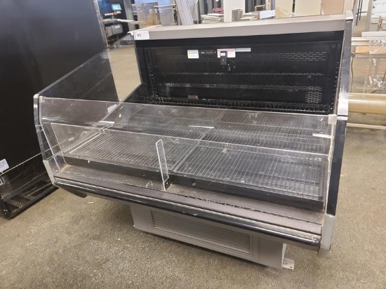 2019 4' Hussmann Q2SSM4S Open Air Refrigerated Merchandiser, self-contained 120v 1ph