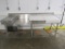 8FT S/STEEL WORK TABLE WITH CUTTING BOARDS