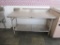 5FT WORK TABLE - 24IN DEEP