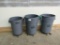 ROUND TRASH CANS