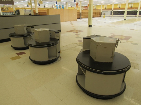 48-INCH CAROUSEL BAG STANDS
