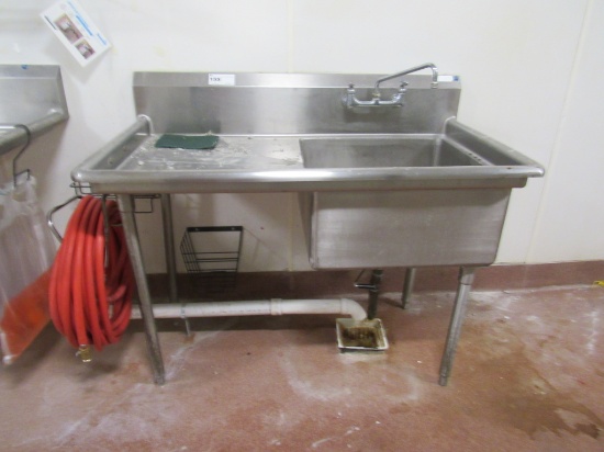 52-INCH 1-COMPARTMENT SINK