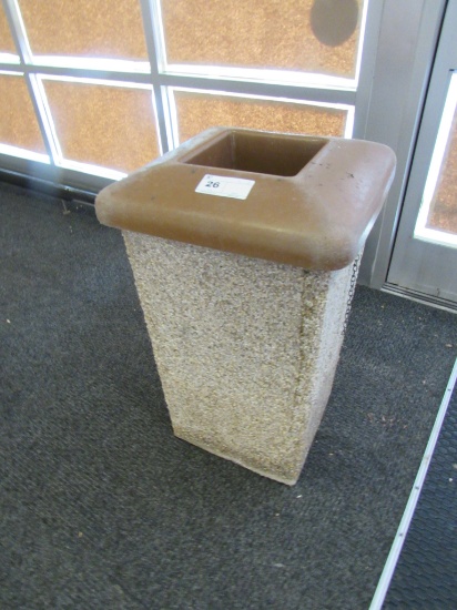 OUTDOOR TRASH CANS