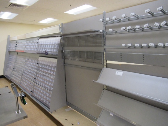 24FT GREETING CARD SHELVING