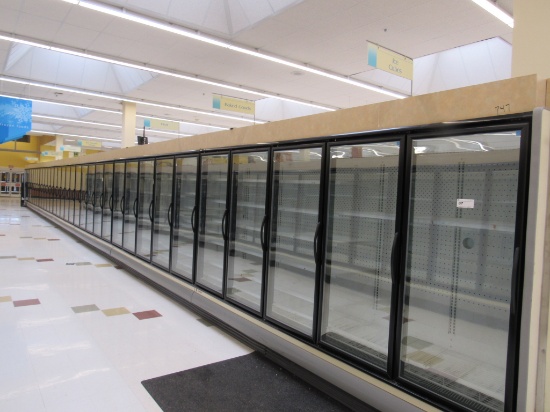 HILL/PHOENIX ONRZH FREEZER DOOR CASES '06 ELEC DEFROST - SOLD BY THE DOOR - REMOTE NO COMPRESSOR