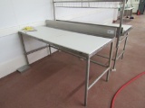 6FT POLYTOP TABLE - 30IN DEEP