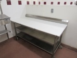 6FT POLYTOP TABLE - 30IN DEEP