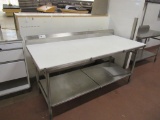 6FT POLYTOP TABLE - 30IN DEEP