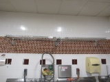 4FT CHROME WALL SHELVES