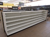 16FT LOZIER SHELVING 54IN TALL 22IN SHELVES - ONE LOT