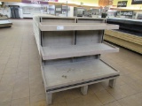 5FT WOOD 3-DECK PRODUCE MERCHANDISER