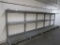 GALVANIZED COOLER SHELVING - SOLD BY THE OPENING