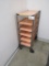 1/2 S/STEEL TRAY RACK WITH TRAYS