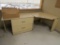 CORNER DESK W/FILE CABINET