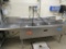 100-INCH 3-COMPARTMENT SINK