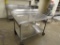 4FT STAINLESS STEEL TABLE - 30IN DEEP