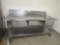 6FT S/STEEL BAKERY WORK TABLE