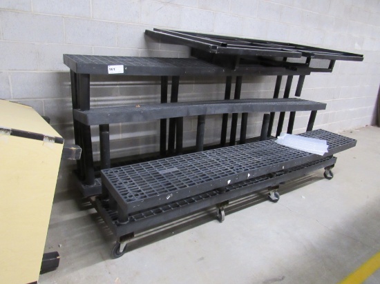OUTDOOR PLANT SHELVING - ONE LOT