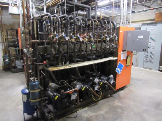 HILL COMPRESSOR RACK D 60HP 407A 460V - CANNOT BE REMOVED WHOLE