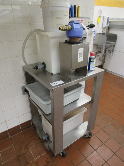 ATLANTIC FOOD BAR CLEANING CART