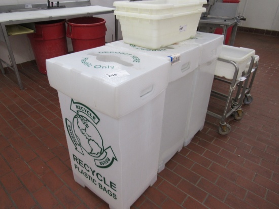 PLASTIC BAG BINS
