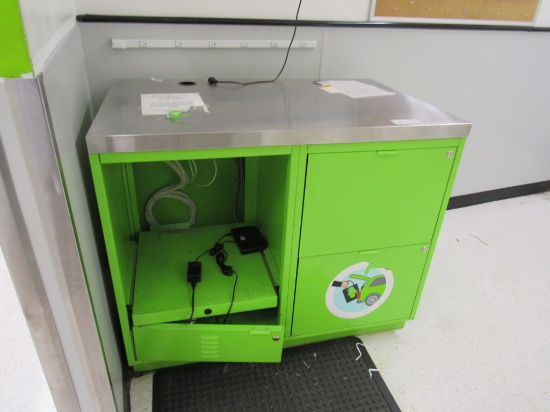 4FT WORK COUNTER W/STAINLESS TOP