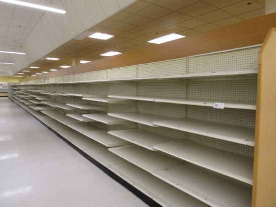 STREETER WALL SHELVING 84IN TALL 24/24 - 108FT RUN - SOLD BY THE FOOT