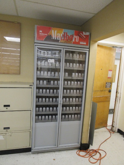 35-INCH 2-DOOR CIGARETTE CABINET