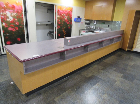 20FT FLORAL COUNTER