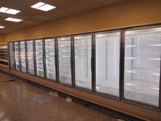 HILL/PHOENIX ONRZ FREEZER DOOR CASES '01 - SOLD BY THE DOOR - REMOTE NO COMPRESSOR