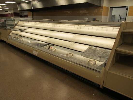 HILL/PHOENIX O3.5UM 4-DECK DELI CASE 2010 (2-8FT) - REMOTE COOLED NO COMPRESSOR