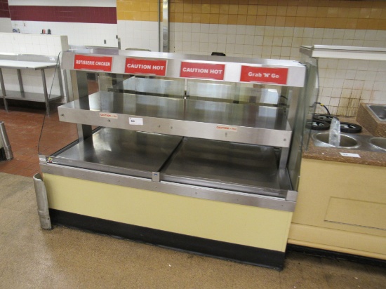 6FT HARDT 2-DECK HOT DELI CASE 2010