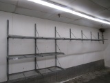 WALL SHELVES - GALVANIZED STEEL