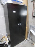 2-DOOR METAL STORAGE CABINET