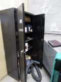 2-DOOR METAL STORAGE CABINET