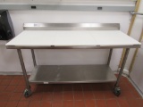5FT POLYTOP TABLE - 24IN DEEP