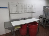 6FT POLYTOP TABLE - 30IN DEEP