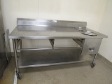 6FT S/STEEL BAKERY WORK TABLE