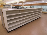 LOZIER WALL SHELVING 54IN TALL 22/22 - 16FT RUN - SOLD BY THE FOOT