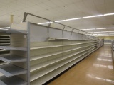 STREETER GONDOLA SHELVING 84IN TALL 14/14, 20/20 - 103FT W/4FT END CAPS - SOLD BY THE FOOT