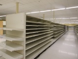 STREETER GONDOLA SHELVING 84IN TALL 24/24 - 102FT W/4FT END CAP - SOLD BY THE FOOT